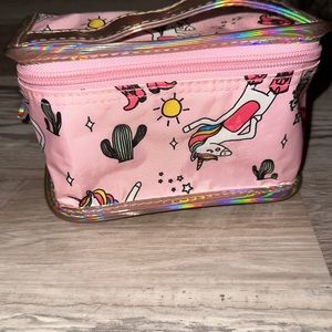 Unicorn make up bag